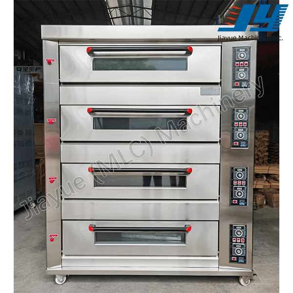 Guangzhou Jiayue machinery 4 decks 8trays baking oven