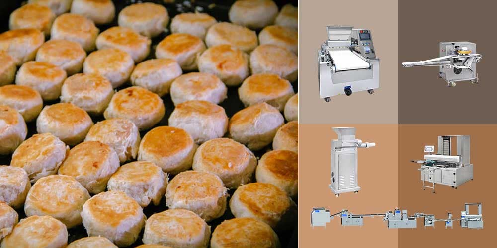 GZ-JY Machinery commercial equipment bakery-oven moudler production-line