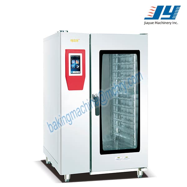 12trays Combi oven steam grill 2in 1 oven with auto clean function JY MACHINERY MLC KITHCEN