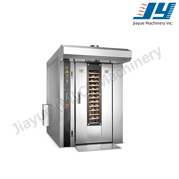 JY machinery MLC equipment 16 / 32 / 64 trays rack rotary oven gas diesel electric, food factory , industrial bakery