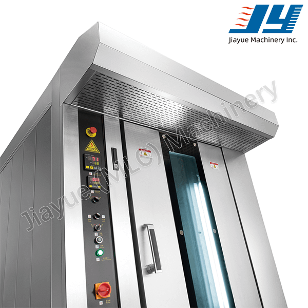 JY machinery MLC equipment 16 / 32 / 64 trays rack rotary oven gas diesel electric, food factory , industrial bakery