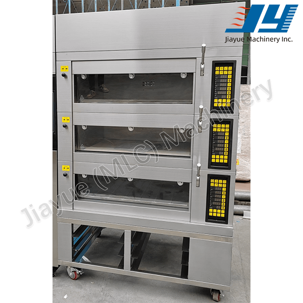 Guangzhou Jiayue machinery Europ type deck oven-2