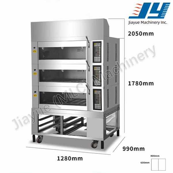 Guangzhou Jiayue machinery Europ type deck oven