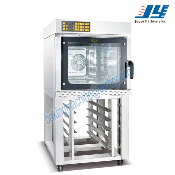 4 trays hot air convection oven gas electric JY machinery MLC kitchen